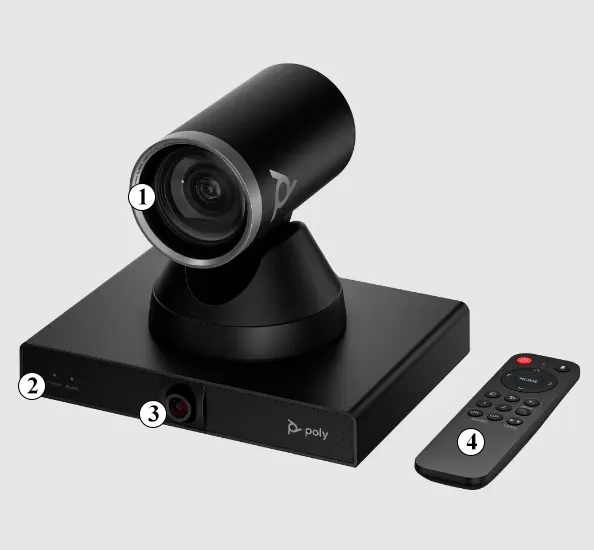 poly studio e60 4