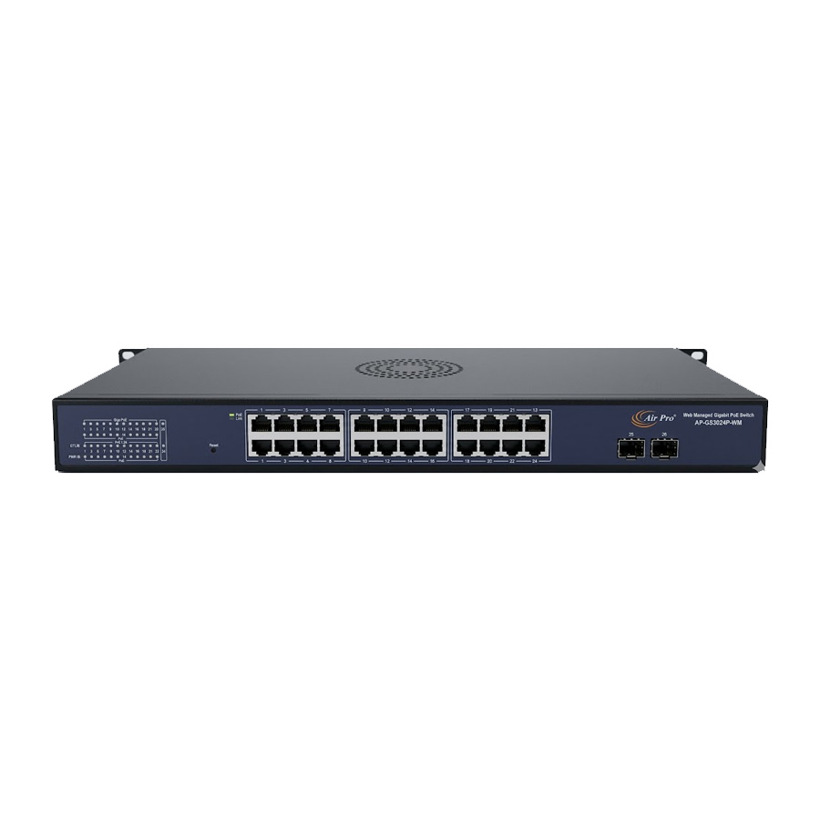 L2-Web-Managed-Gigabit-PoE-Switch-AP-GS3024P-WM