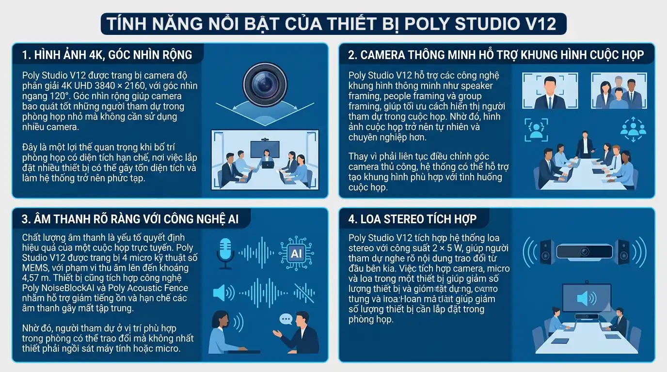 tính năng nổi bật poly studio v12