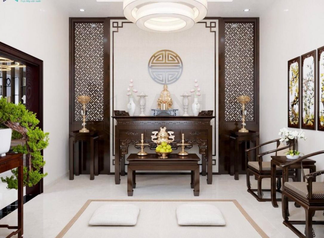 Phòng thờ và những nguyên tắc khi chiếu sáng, những lưu ý chọn vị trí.