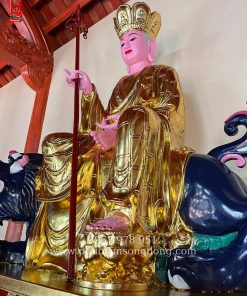 Tượng Địa Tạng Vương Bồ Tát Sơn Thếp(mẫu 01)