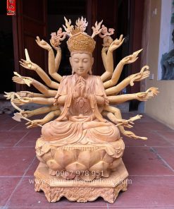 Tượng Bồ Tát Chuẩn Đề Sơn Thếp (mẫu 01)