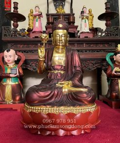 Tượng Phật Thế Tôn-Thích Ca Niêm Hoa