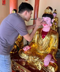 Tượng Tam Tòa Thánh Mẫu Sơn Thếp (mẫu 02)