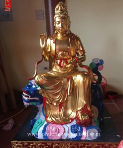 Tượng Văn Thù - Phổ Hiền Bồ Tát