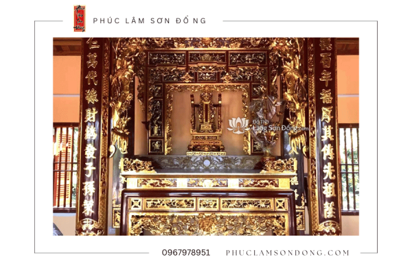 Bàn thờ Án Gian – Tứ Linh Hoá