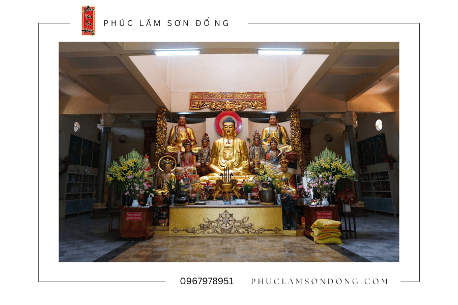 Tượng Bồ Đề Đạt Ma bằng tóc lớn nhất Việt Nam tại Bình Dương