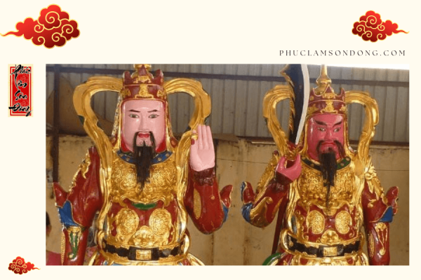 Hai vị Hộ pháp Khuyến Thiện - Trừng Ác bảo vệ Đạo Phật