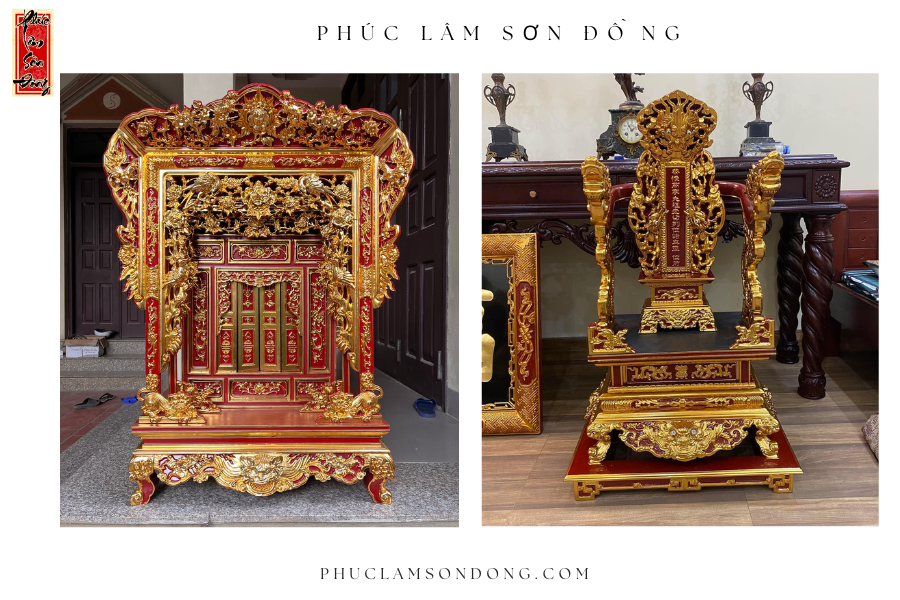 Phân biệt khám thờ và ngai thờ
