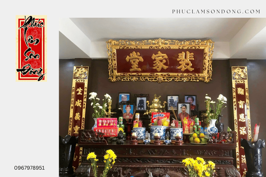 Nguyên tắc treo hoành phi câu đối