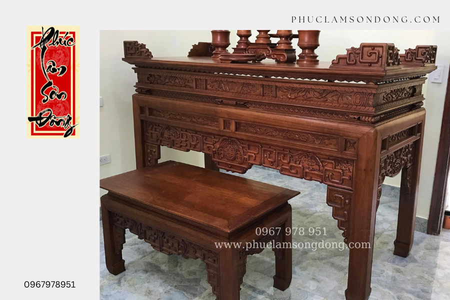 Các loại án gian thờ gỗ