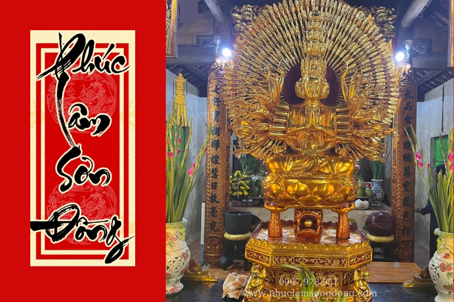 Tượng Phật Thiên Thủ Thiên Nhãn