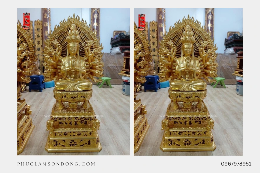 Tượng Thiên Thủ Thiên Nhãn mẫu 2