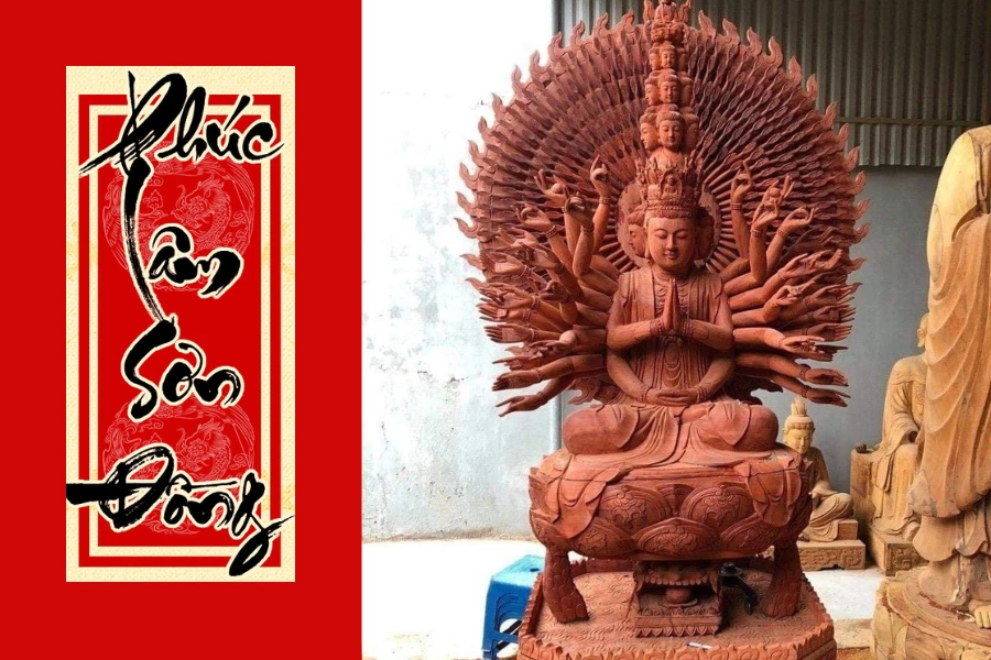 Tượng Thiên Thủ Thiên Nhãn mẫu 3