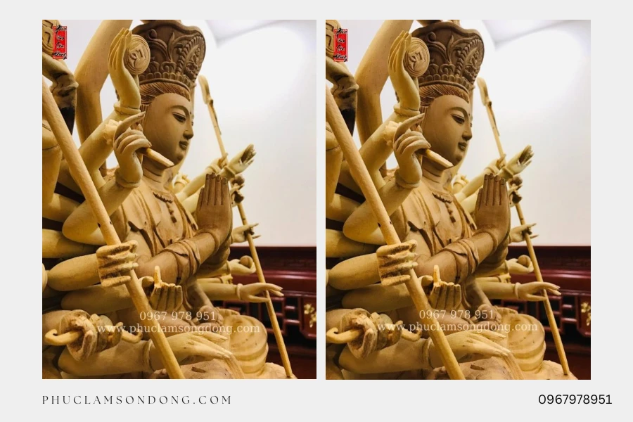 Tượng Chuẩn Đề Bồ Tát