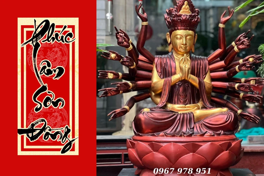 Tượng Chuẩn Đề Bồ Tát mẫu 1