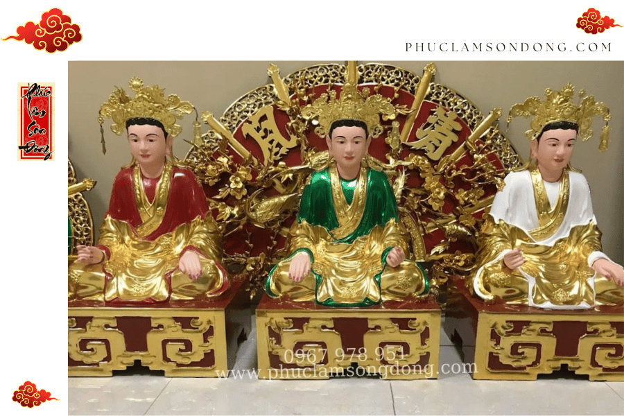 Tượng Tam Toà Thánh Mẫu 5