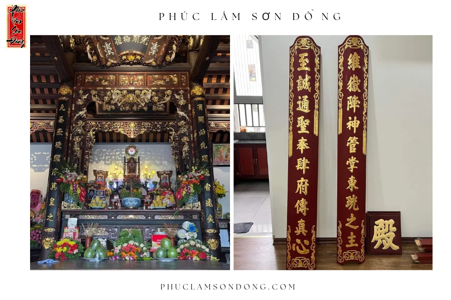 Hình ảnh Câu đối thờ