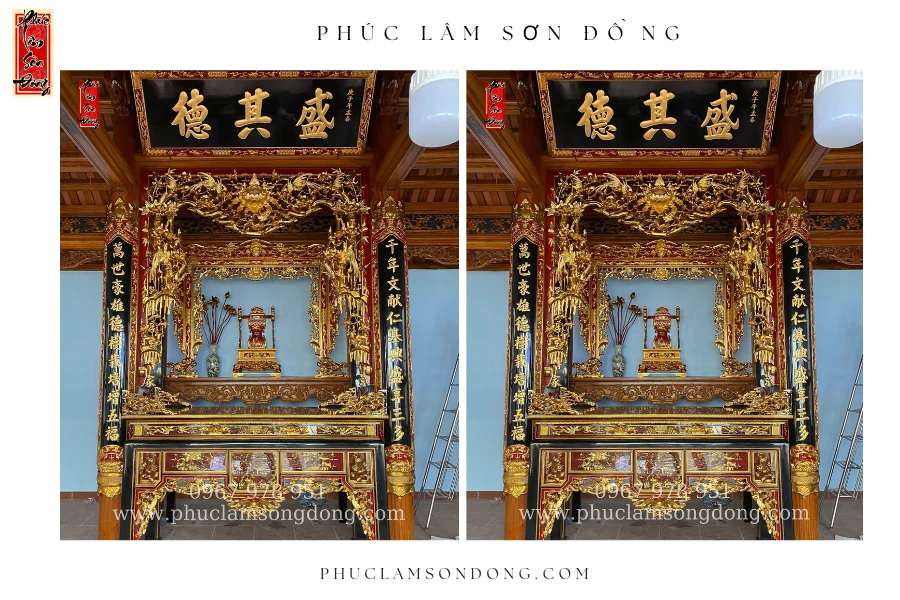 Gian Thờ Truyền Thống Mẫu 2