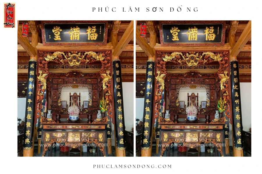 Gian Thờ Truyền Thống (Mẫu 06)