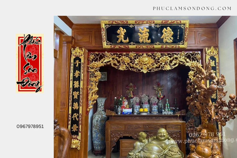 Hoành Phi – Câu Đối – Cửa Võng mẫu 3