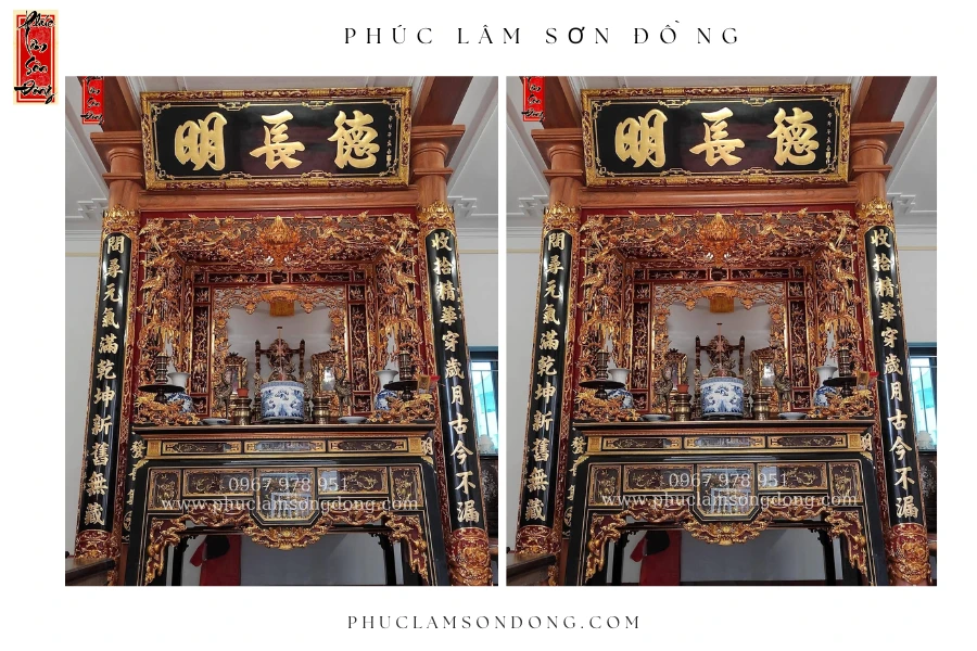 Gian Thờ Truyền Thống mẫu 8