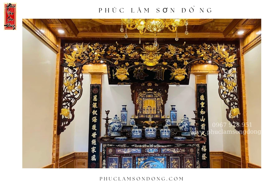 Cửa Võng Tứ Linh Rồng Hóa Mai