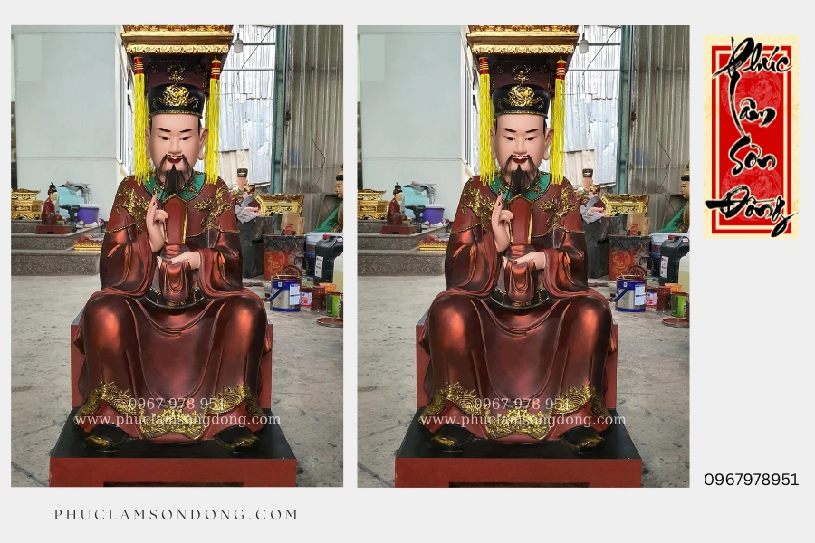 Tượng Vua Cha Ngọc Hoàng Giả Cổ