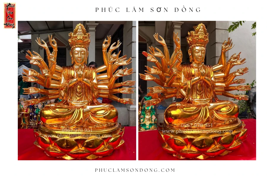 Tượng Bồ Tát Chuẩn Đề Sơn Thếp mẫu 2