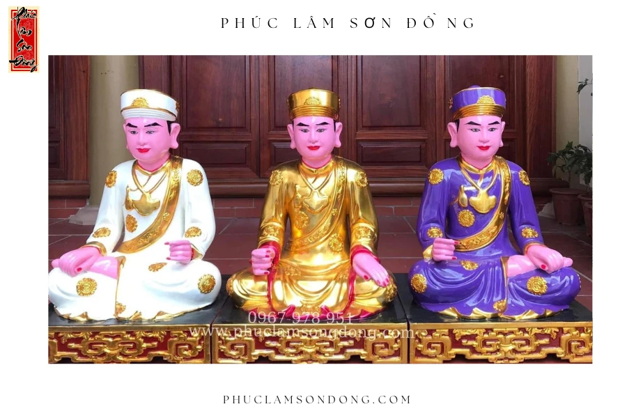 Tượng Ba Vị Quan Hoàng mẫu 2