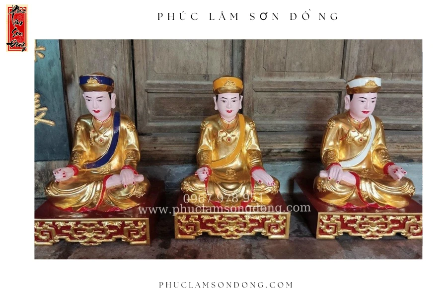Tượng Ba Vị Quan Hoàng mẫu 3