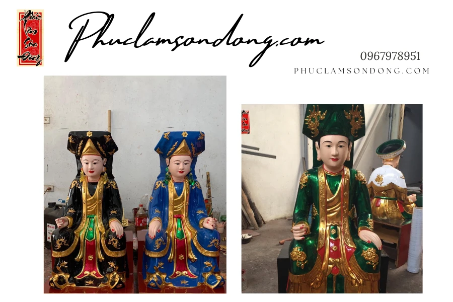 Tượng Tứ Phủ Chầu Bà mẫu 2