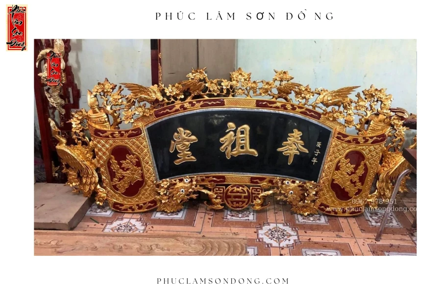 Cuốn Thư Chạm Mai Điểu – Rồng Hóa Mai 2