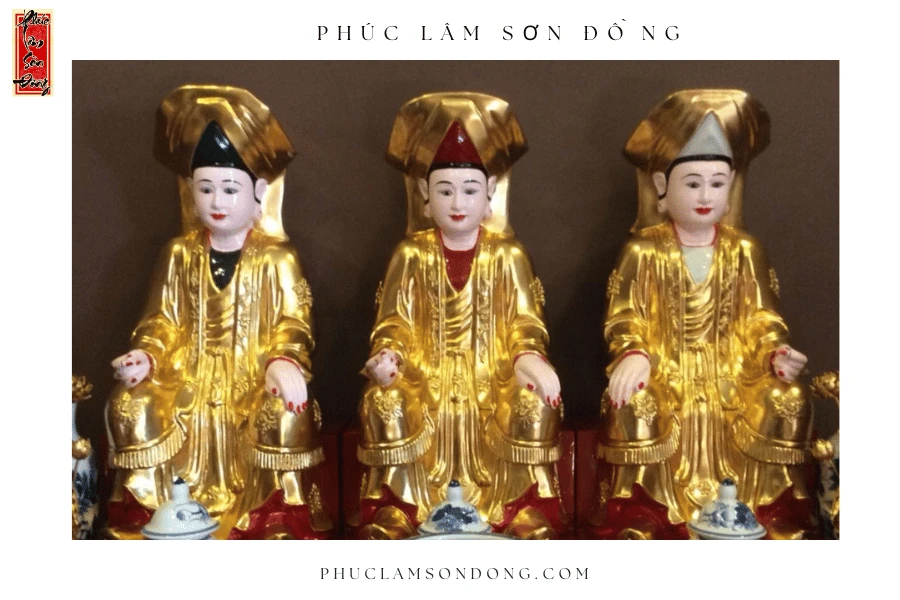 Top 8 tượng Tam Tứ Phủ phổ biến tại Sơn Đồng