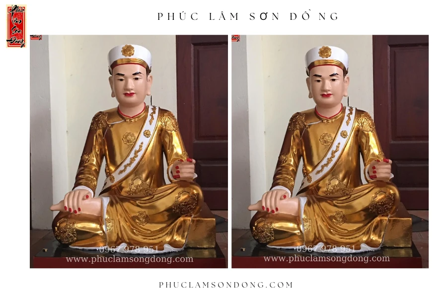 Tượng Ông Hoàng Bơ tại Phúc Lâm Sơn Đồng