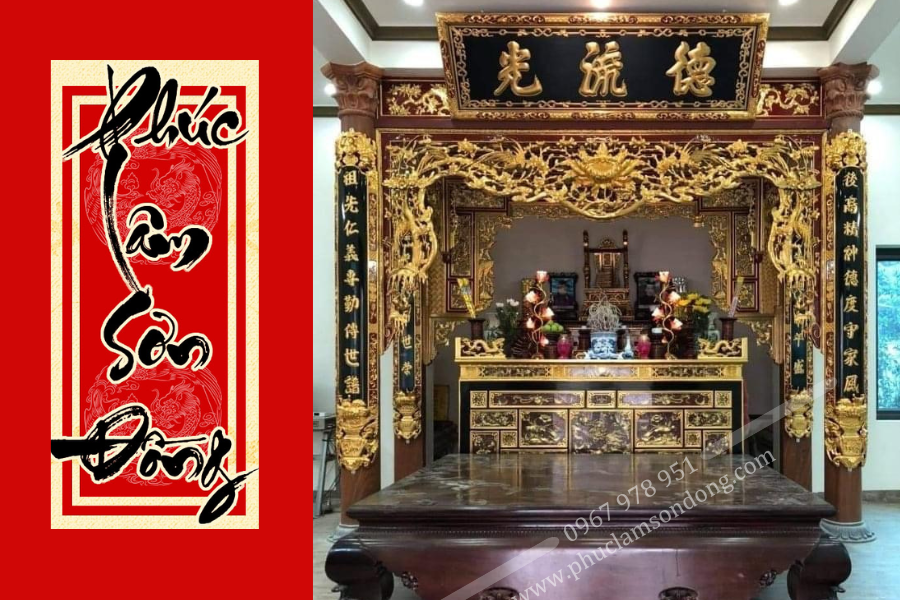 Vị trí của bàn thờ tổ tiên được coi là vô cùng quan trọng