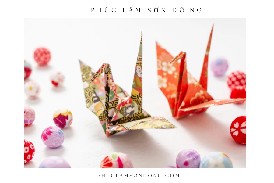Chim Hạc trong văn hoá Nhật Bản, Hạc giấy