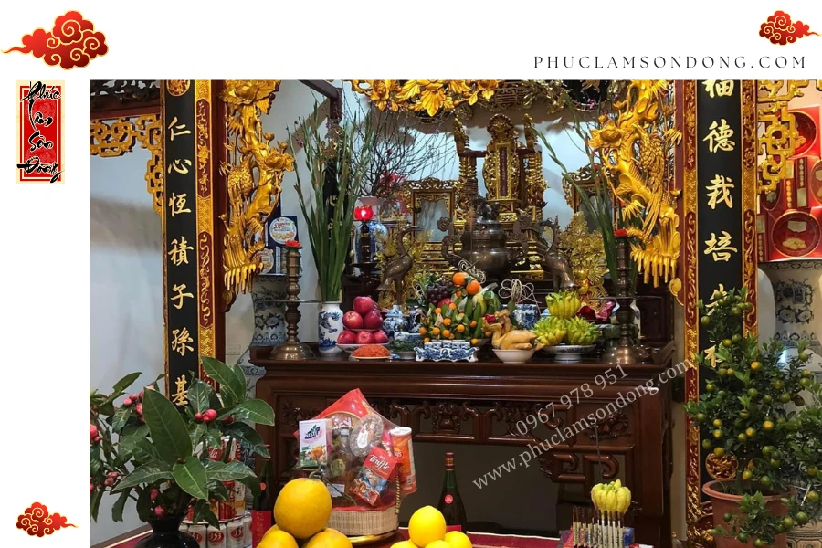 Cách sắp xếp đồ thờ trên án gian theo chuẩn phong thủy