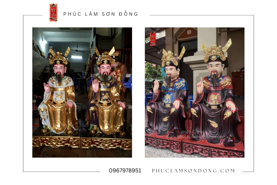 Ngũ Vị Tôn Quan gồm những ai và được thờ tại đâu?