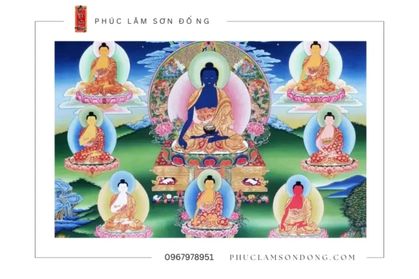 7 vị tượng Phật Dược Sư