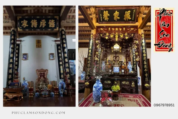 Hướng dẫn cách treo hoành phi câu đối trong nhà cho gia chủ