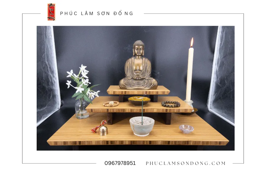 thắp hương thờ Phật