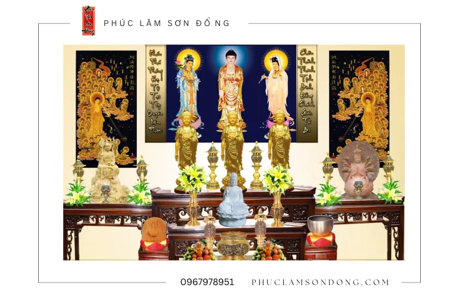 thắp hương thờ Phật