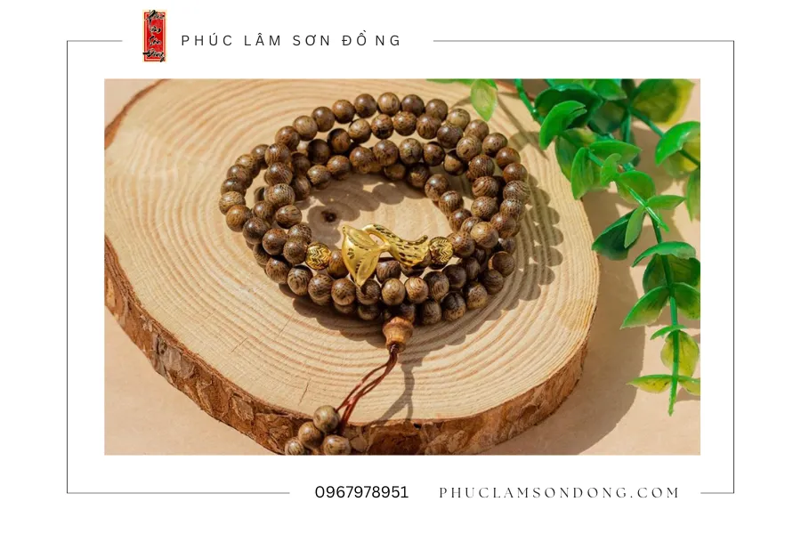 vòng tay trầm hương