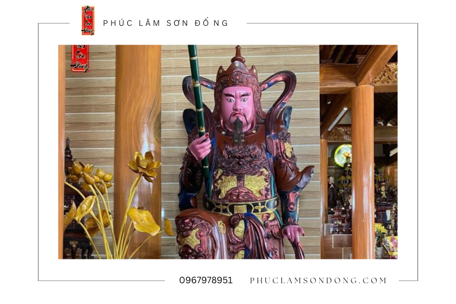 Bốn hệ tượng Hộ Pháp tại chùa