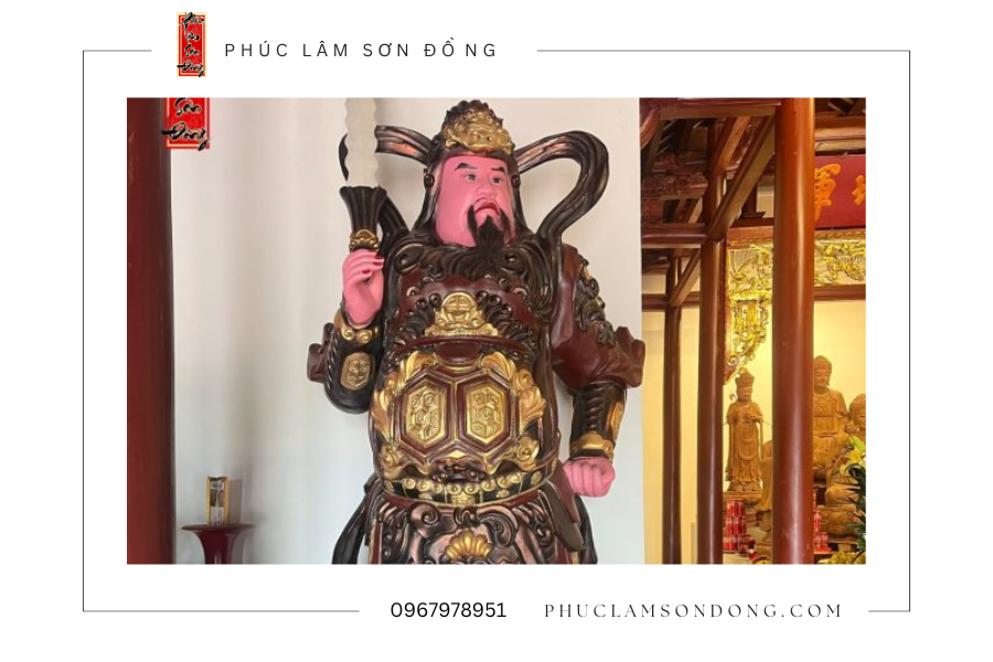 Tượng Hộ Pháp Trừng Ác – Khuyến Thiện của Phúc Lâm Sơn Đồng