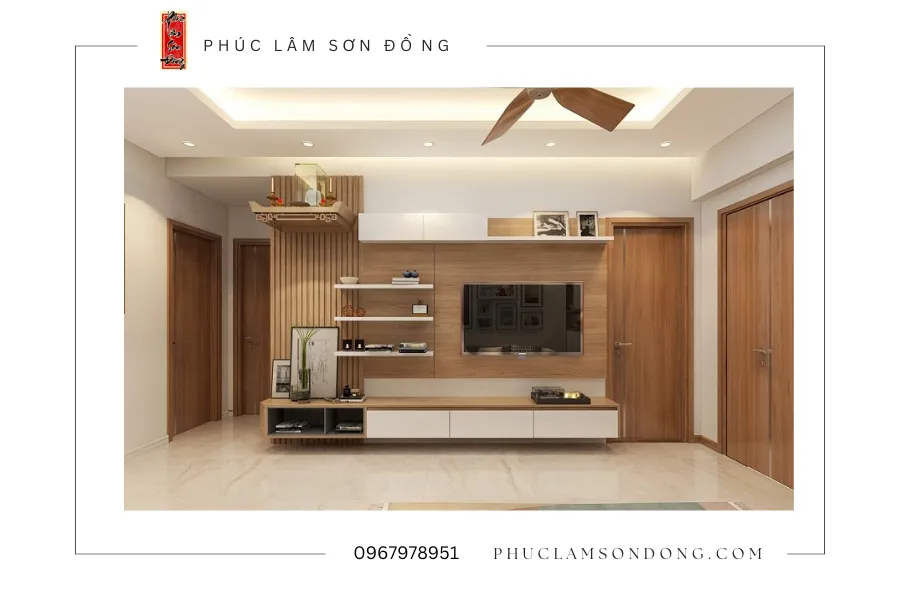 bàn thờ treo cho nhà chung cư