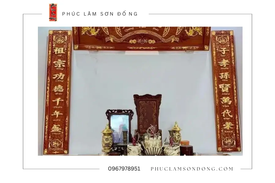 câu đối nhà thờ gia tiên