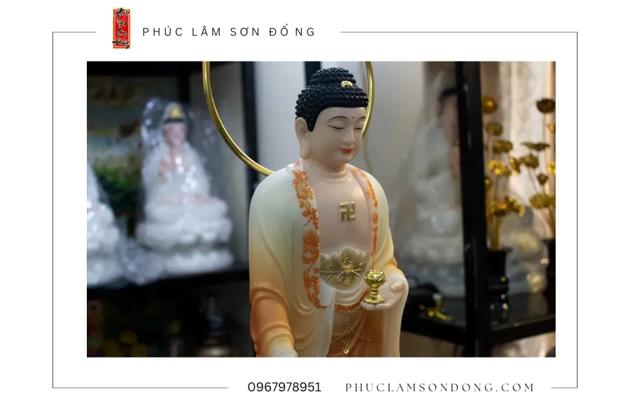 cử chỉ tượng A di đà