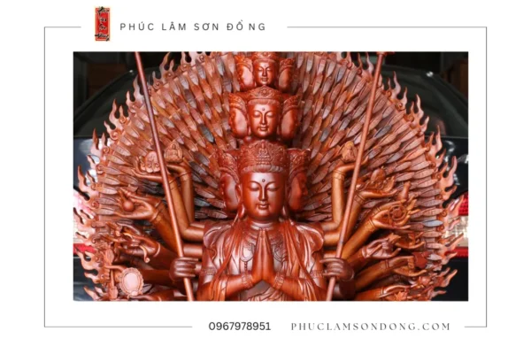 Ý nghĩa của Tượng Phật Bà Quan Âm nghìn tay nghìn mắt